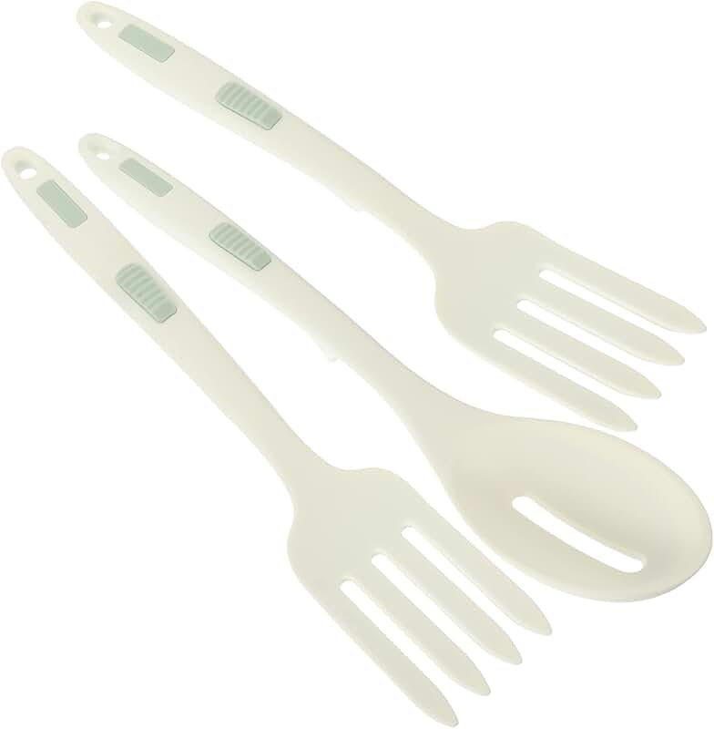 12-Piece Natural Teak Wood Kitchen Utensil Set