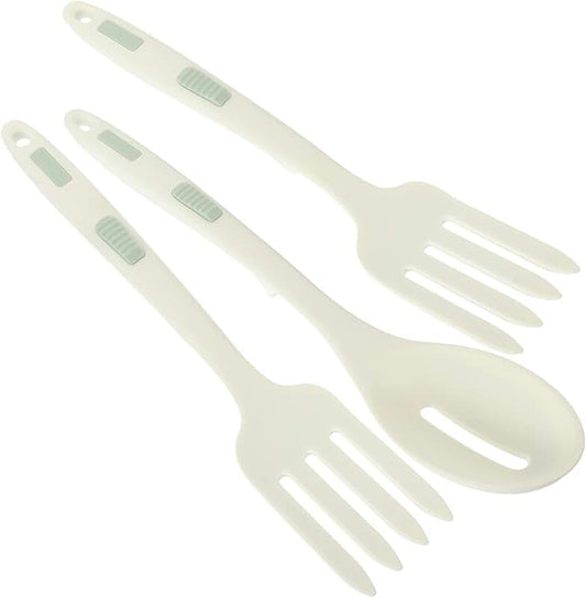 12-Piece Natural Teak Wood Kitchen Utensil Set