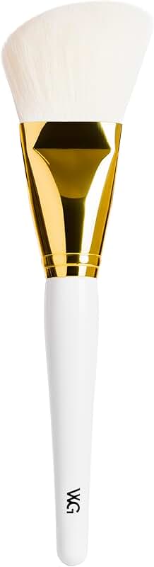 White Gold Synthetic Large Bronzer Face Brush