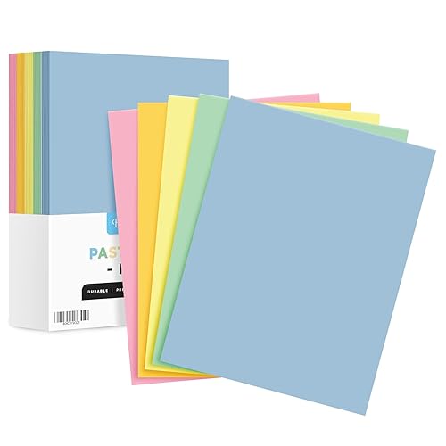 Pastel Color Paper Pack, 8.5 x 11", 400 Sheets