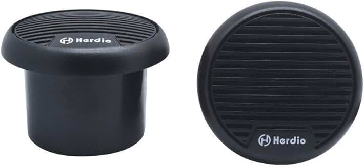 Waterproof 3-Inch Marine Stereo Speakers, Pair