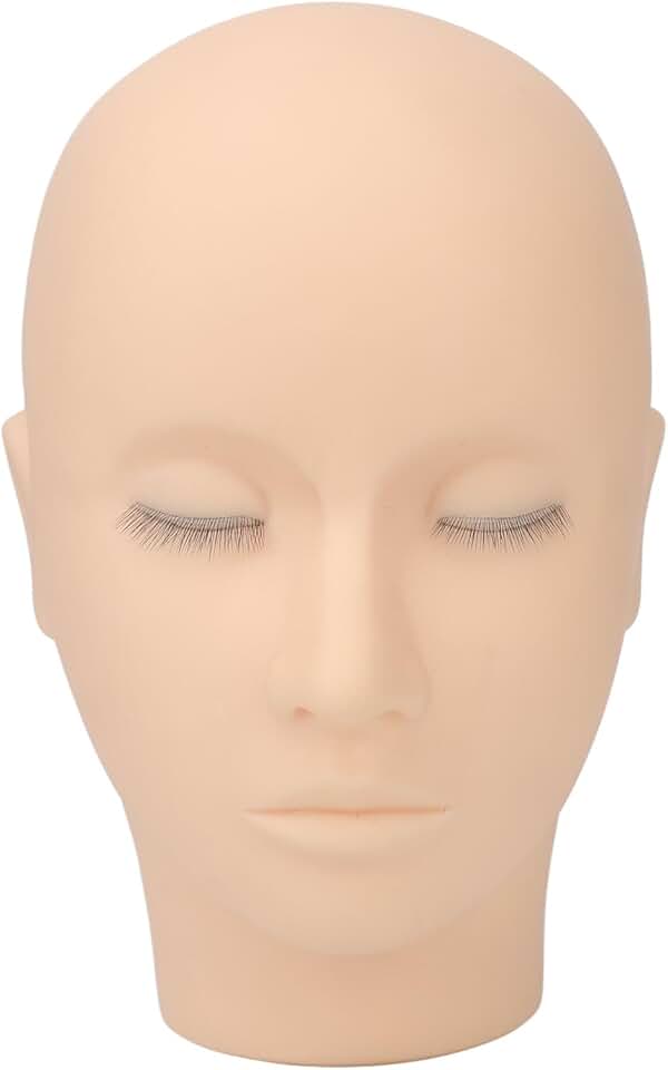 Lash Mannequin Head for Eyelash and Makeup Practice