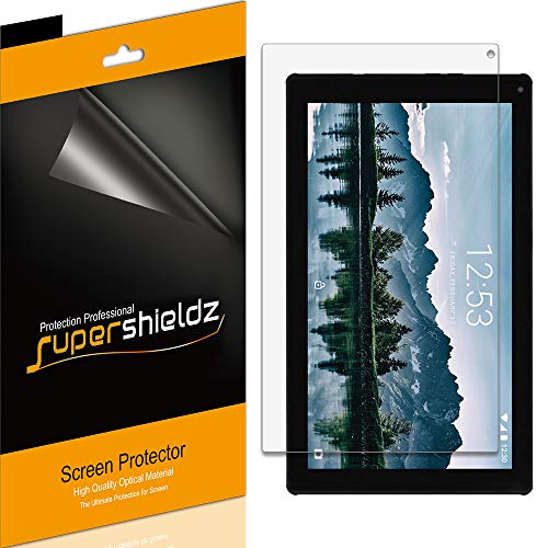(3 Pack) Designed for Ematic 10.1 inch Quad Core Tablet (EGQ235SK) Screen Protector, High Definition Clear Shield (PET)
