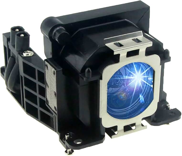 Replacement projector lamp with housing for specific Sony models