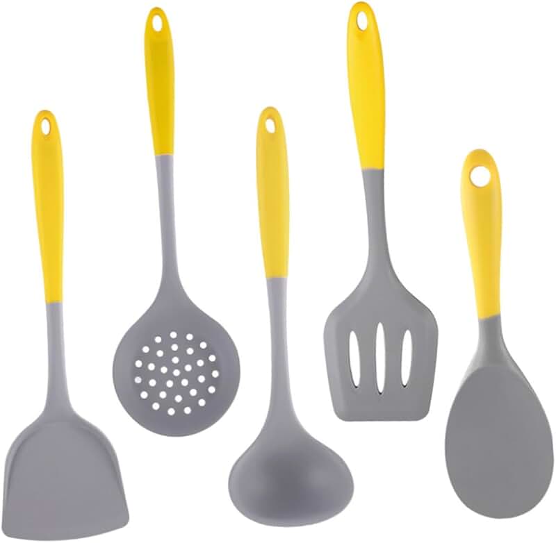 15-Piece Black Non-Stick Kitchen Cookware Set