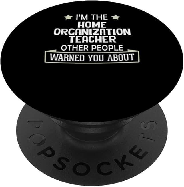 Humorous Home Organization Teacher Graphic