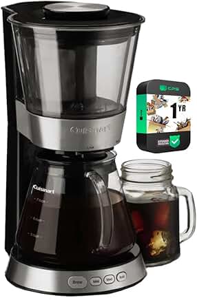 Automatic Cold Brew Coffee Maker with 7-Cup Carafe Bundle