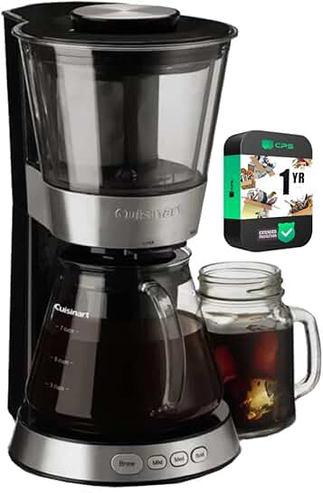 Automatic Cold Brew Coffee Maker with 7-Cup Carafe Bundle