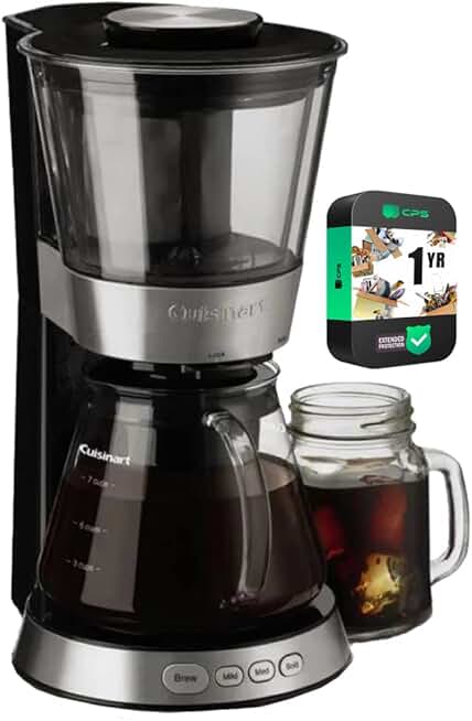 Automatic Cold Brew Coffee Maker with 7-Cup Carafe Bundle