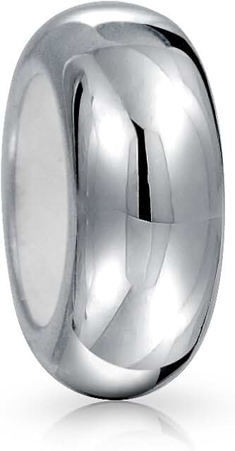 Plain black rubber spacer bead for women