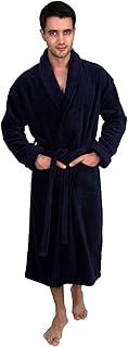 Men's Cotton Terry Cloth Spa Bathrobe