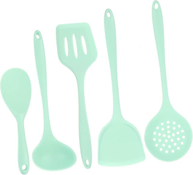 Silicone Spoon and Spatula for Cooking