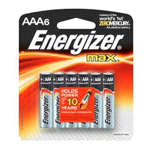 06473 AAA Cell 1.5 volt MAX Battery (6 pack) (E92BPF-6)