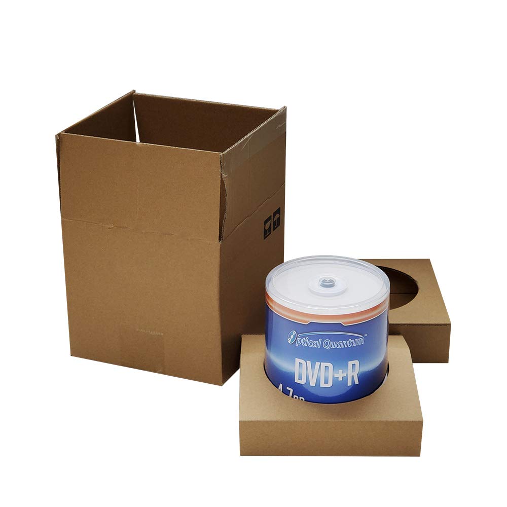 DVD+R 4.7GB 16X White Inkjet Printable - 100pk Cake Box (FFP) OQDPR16WIPH-BX, 100 Discs