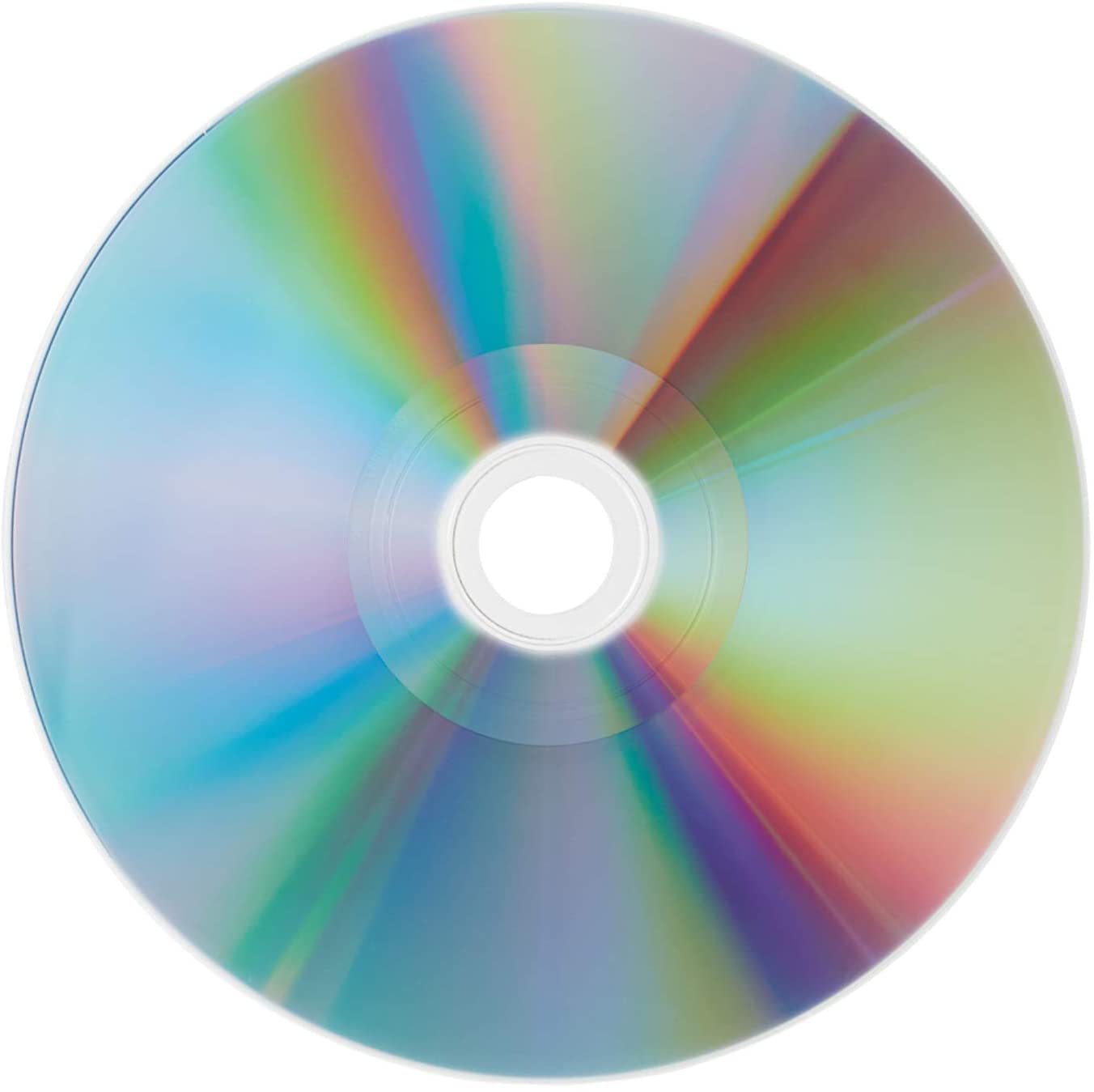 100 Shiny Silver CD-R Recordable Discs in 52x Recording Speed and 700 MBs of Data (100-pk Cakebox)