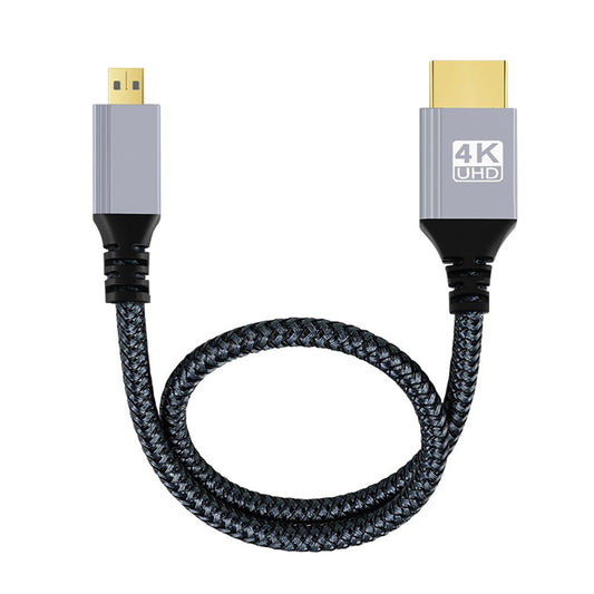 4K 60Hz HDMI 2.0 Micro Cable for HDTV and Laptop