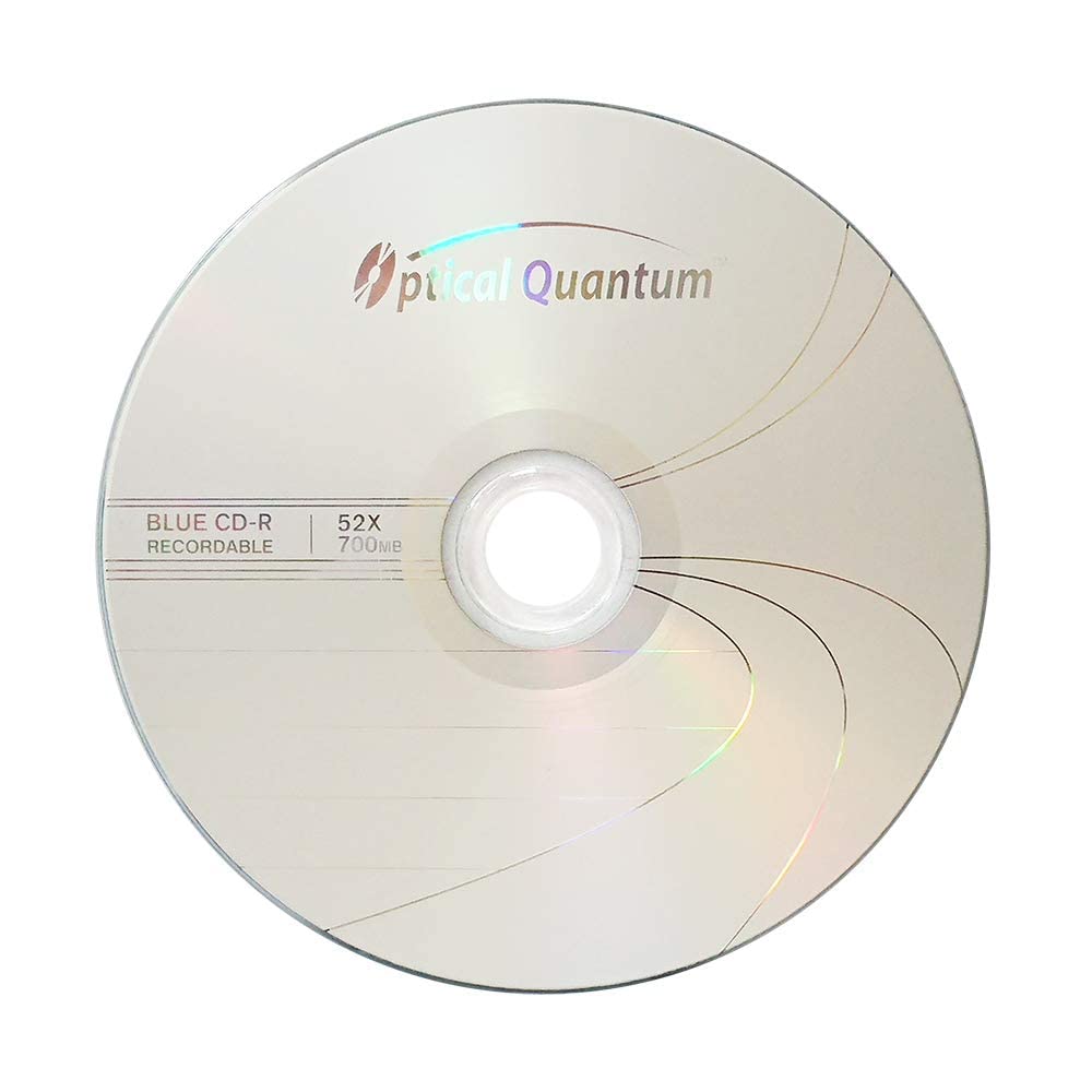Blue AZO CD-R 700MB 52X Recordable Media Disc 100pk Spindle OQCD52BLT-BX