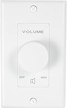 Wall Stereo Volume Controller with Rotary Knob
