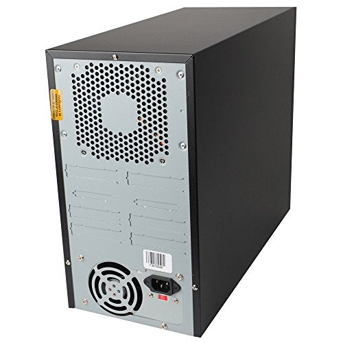 1 to 5 DVD CD Duplicator Multiple Discs Copier Tower Machine with Pioneer 24x Writers Burners Drives (Standalone Audio Video Copy Duplication Device Unit)