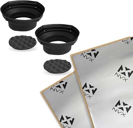 6x9 Speaker Baffle and Sound Deadening Kit