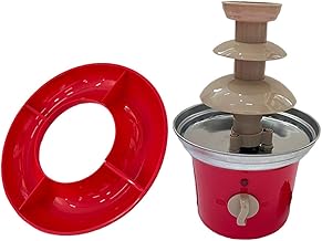 Three-Section Chocolate Fountain for Parties and Holidays