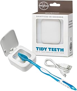 Portable UV Toothbrush Sanitizer for Home and Travel