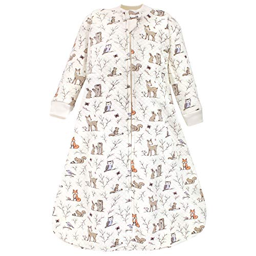 Uni   Premium Quilted Long Sleeve Sleeping Bag and We le Blanket, Enchanted Forest, 6-12 Months