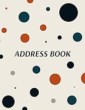 Large Print Dots Address Book