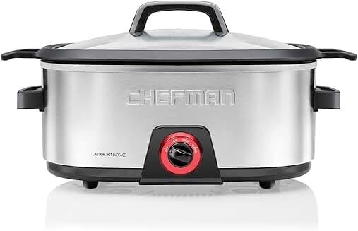 6-Quart Slow Cooker with Removable Insert