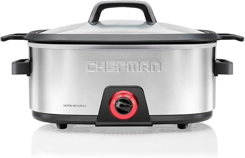 6-Quart Slow Cooker with Removable Insert