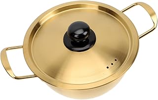 Stainless Steel Noodle Pot with Lid for Quick Family Meals