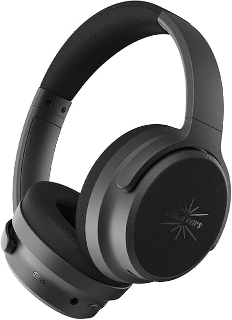 Wireless Over-Ear Headphones with Hybrid ANC and 140H Playtime