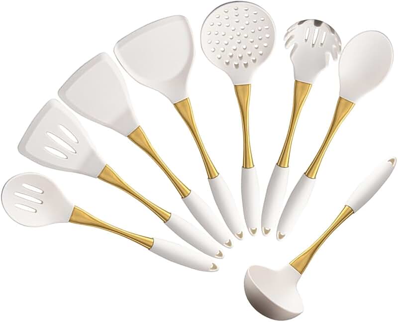 5-Piece Black Nylon Kitchen Tool Set