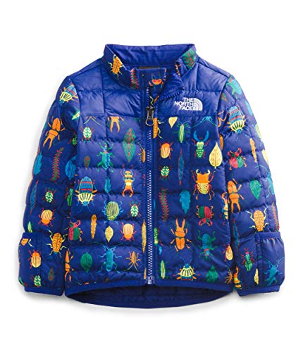 Infant ThermoBall Eco Jacket, Bolt Blue Critter Crawl Print, 3M
