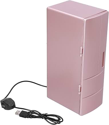 Small Portable USB Fridge for Food Drinks and Skincare