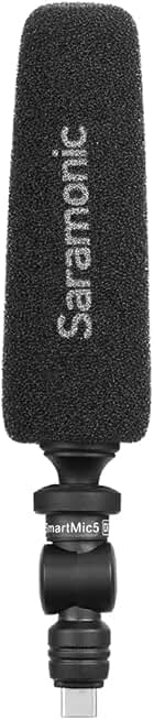 Unidirectional Microphone with USB-C for Mobile Devices