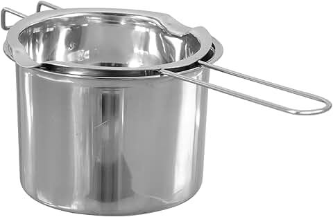 Stainless Steel Cheese Fondue Pot with Double Boiler