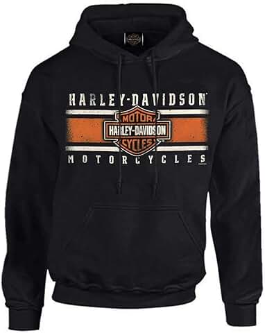Men's Black Fleece Pullover Hoodie