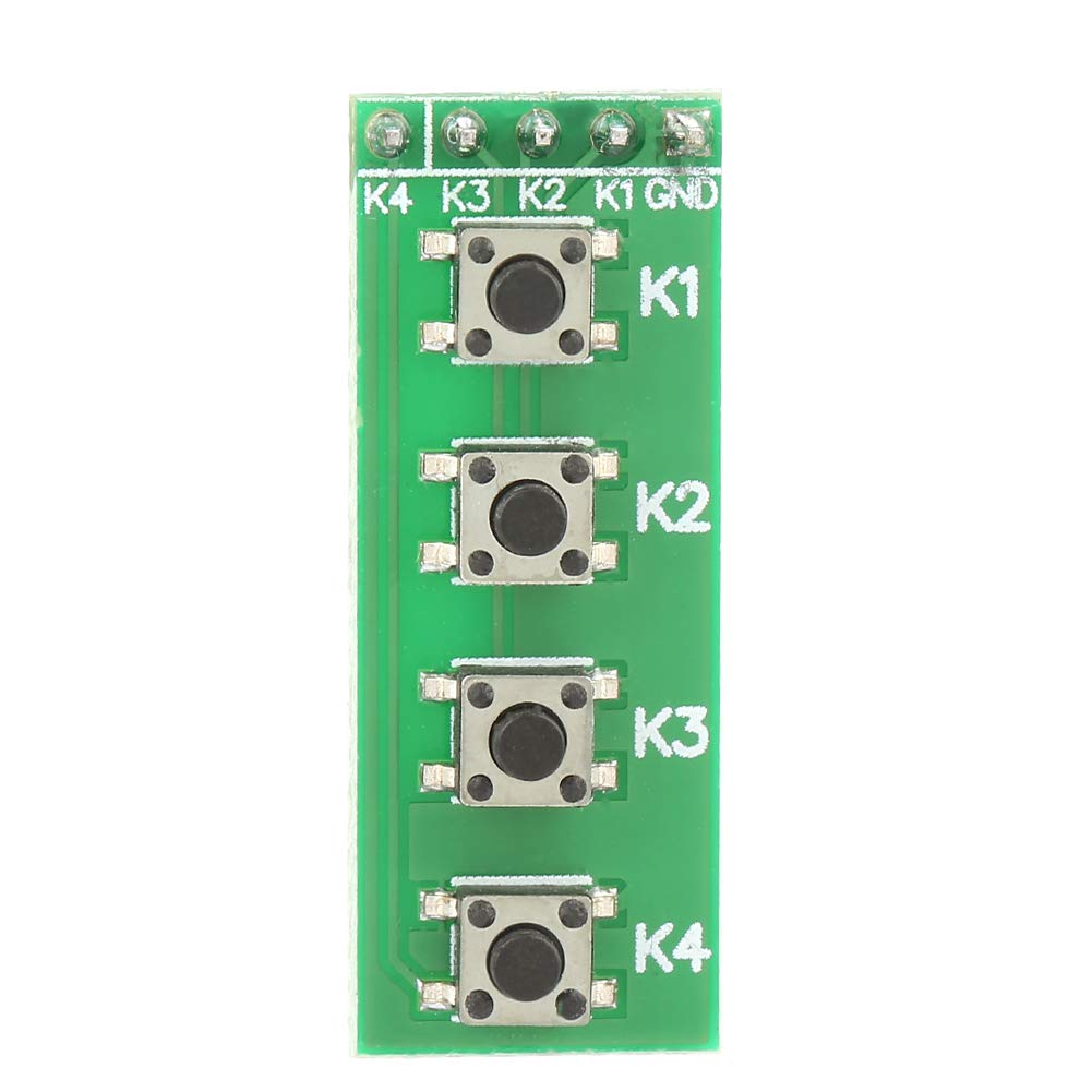 4-Key Push Button Switch Module for DIY Projects