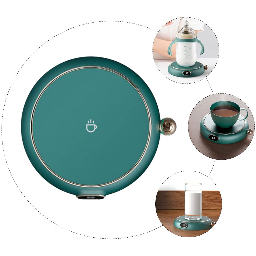 1 Set Temperature Keeping 55 Cup Warmer Heating Coaster USB Charging Cup Warmer