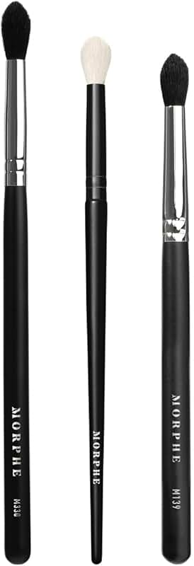 Crease Eyeshadow Brush Set with 3 Brushes