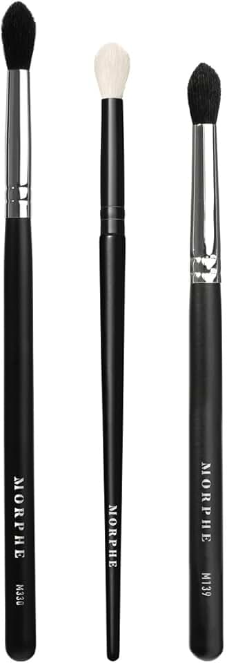 Crease Eyeshadow Brush Set with 3 Brushes