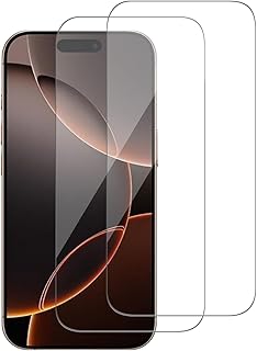 Two Tempered Glass Screen Protectors for iPhone 16 Pro