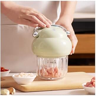 Mini Portable Food Chopper with 350ml Bowl