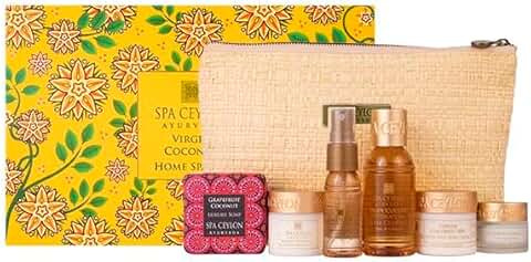 Coconut Body Care Set with Travel Bag