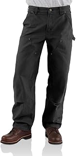 Men's Loose Fit Washed Duck Work Pants