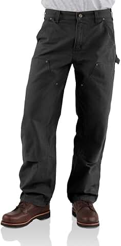 Men's Loose Fit Washed Duck Work Pants