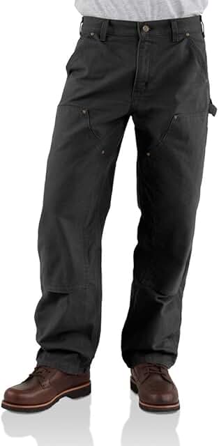 Men's Loose Fit Washed Duck Work Pants