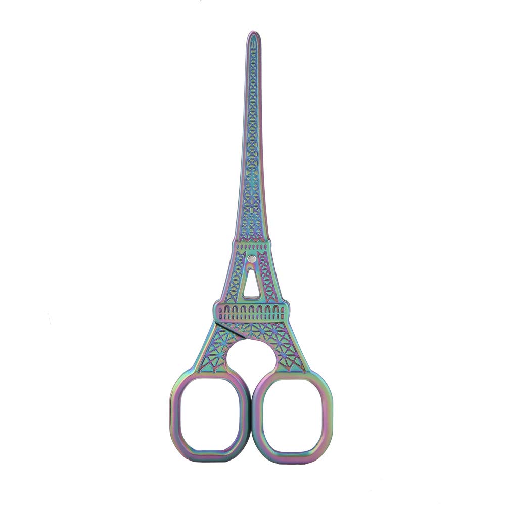 Eiffel Tower Sewing Scissors Stainless Steel Multicolour