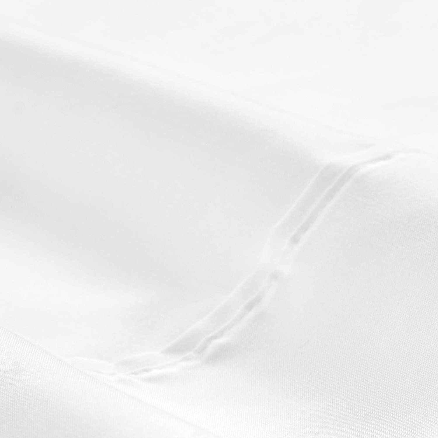 Farmhouse Milo Solid Silver-Infused 6 Piece Sheet Set, King, White